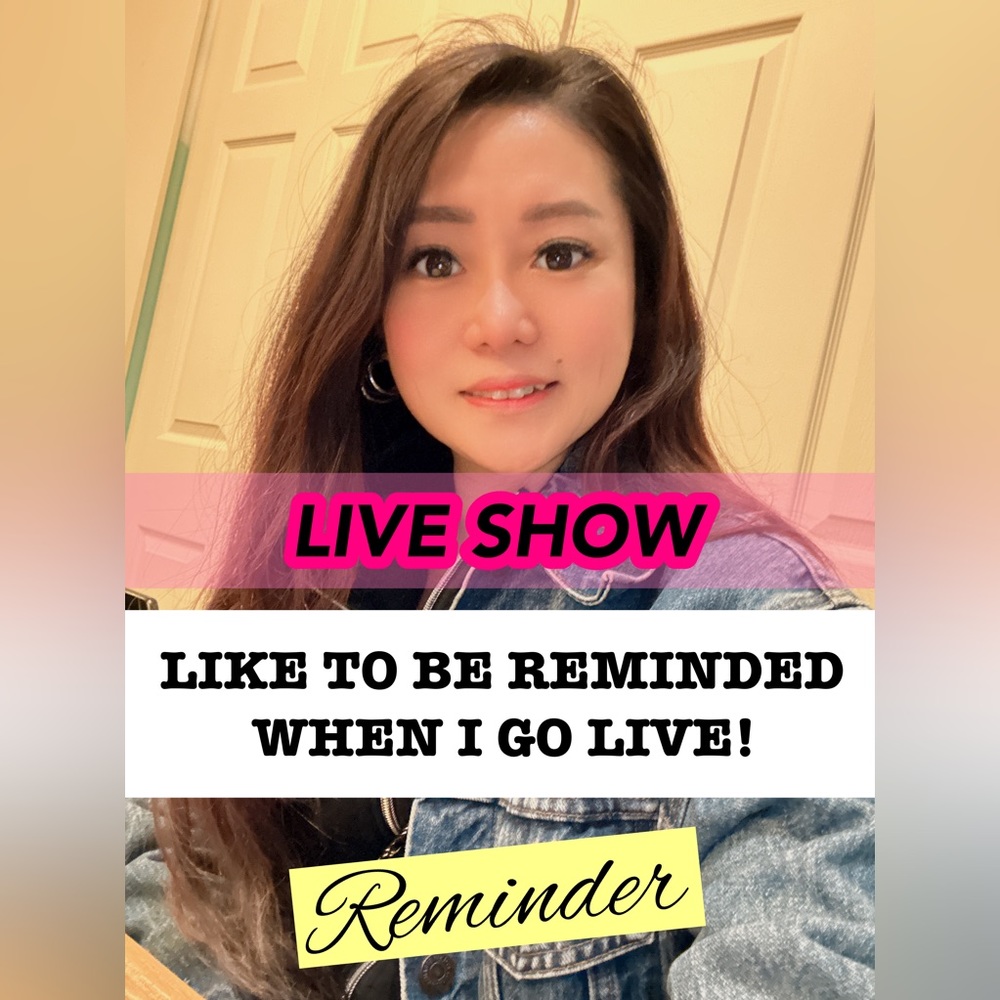 📌 LIVE SHOW NOTIFICATION